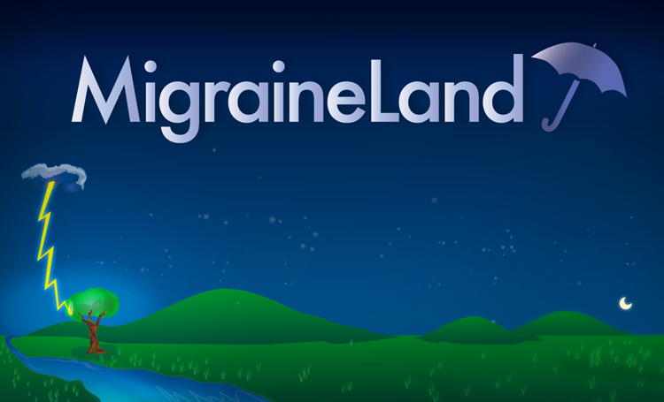 Branding for Migraine land, online community
